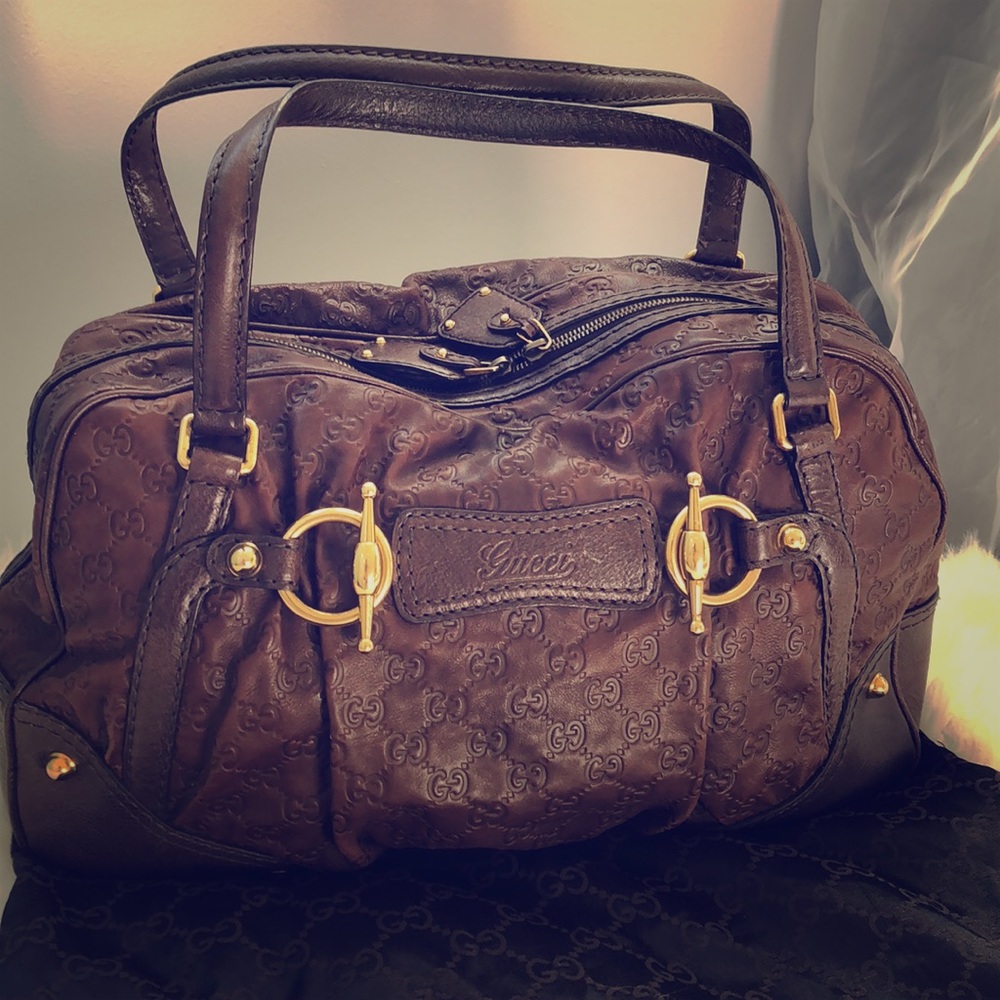 Gucci boston bag 85th anniversary
